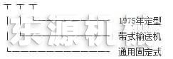 TD系列皮帶輸送機的產品代號意義
